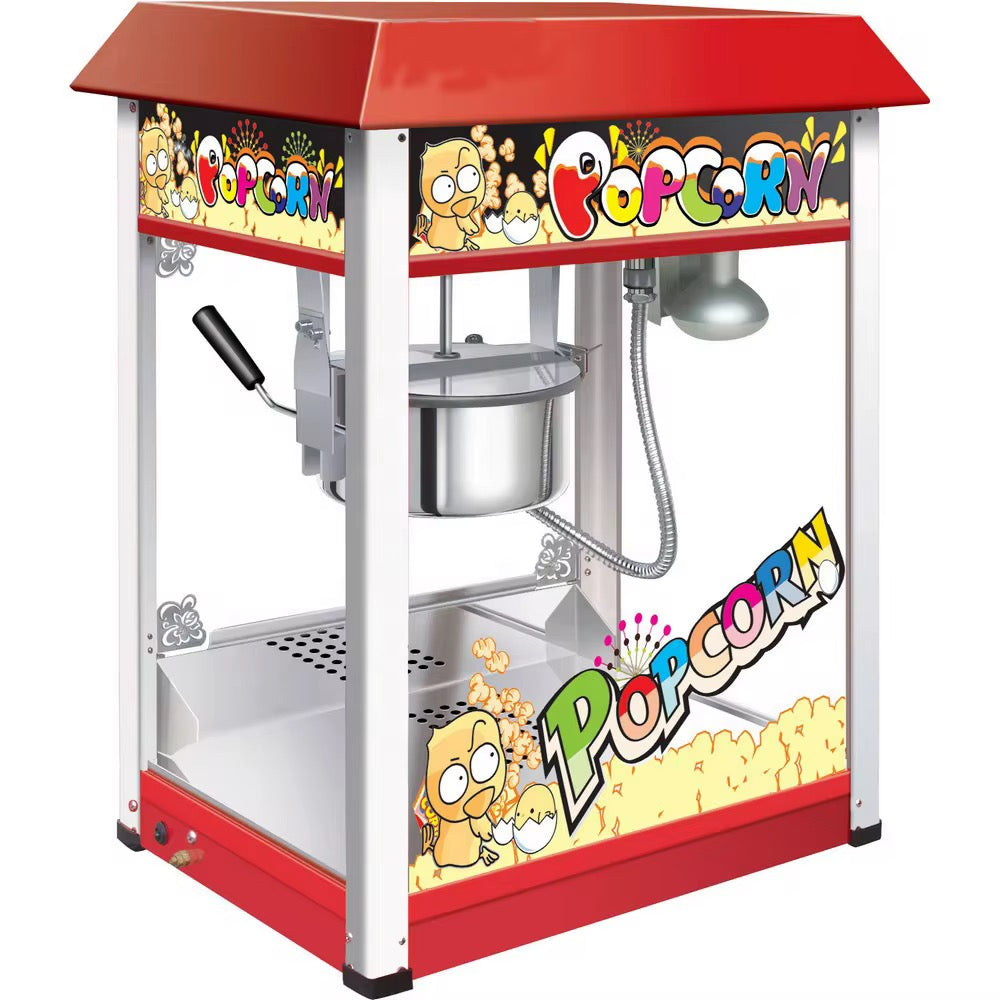 Commercial Popcorn Maker Machine & Cart