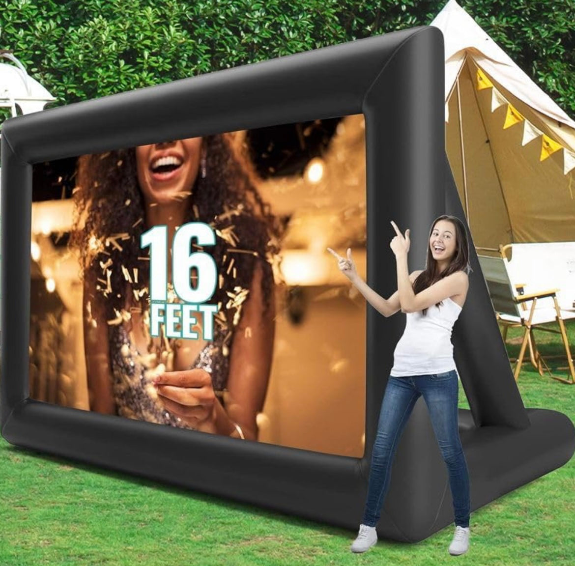 16FT Inflatable Projector Screen