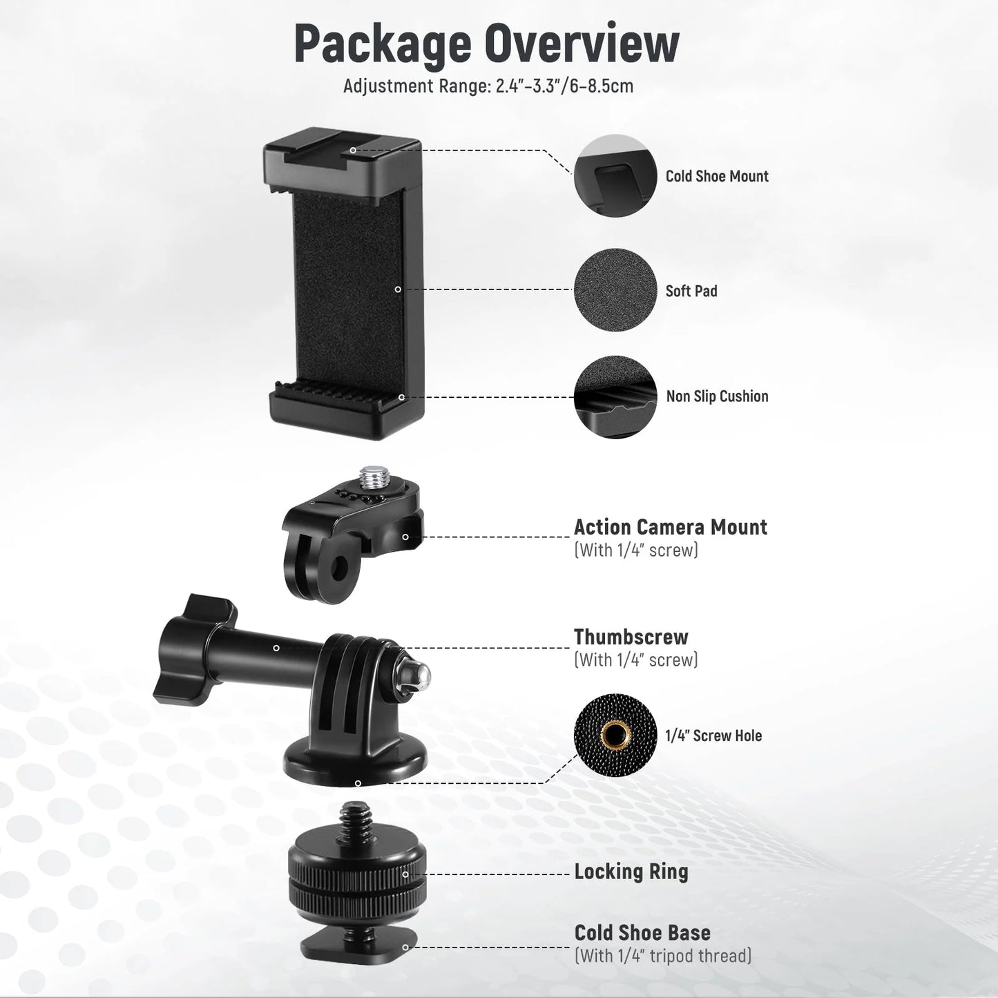 Hot Shoe Holder For Various Devices