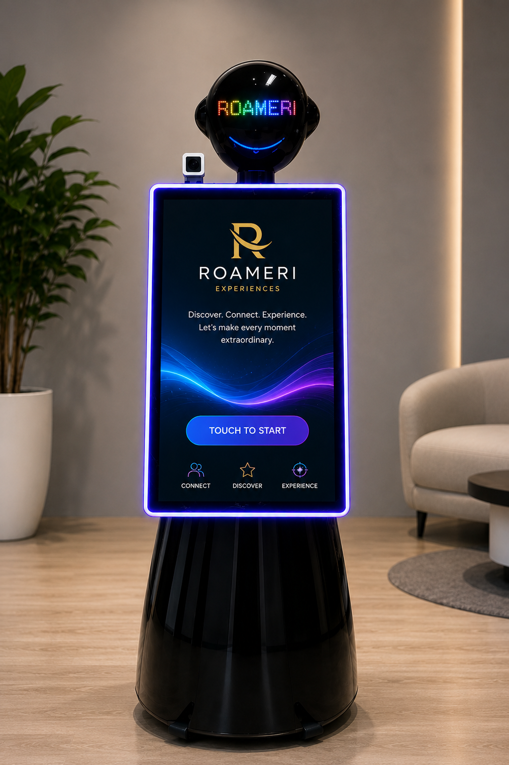Colossal Roaming Robot Photobooth