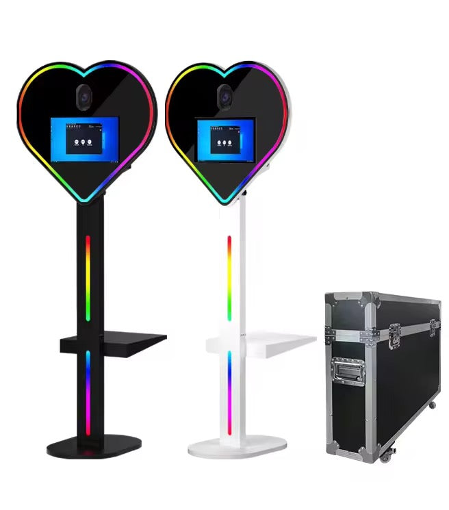 Heart Magic Mirror DSLR Selfie Pod Photobooth