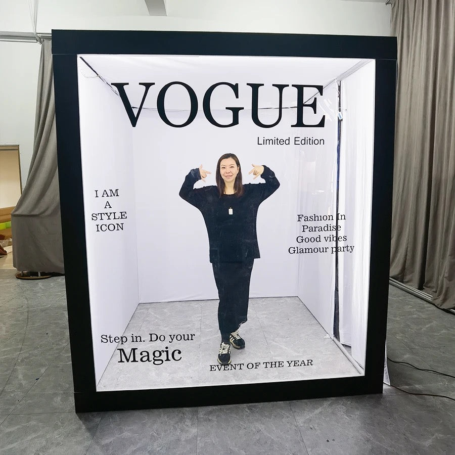 Vogue Magazine Photobooth Standard Enclosure