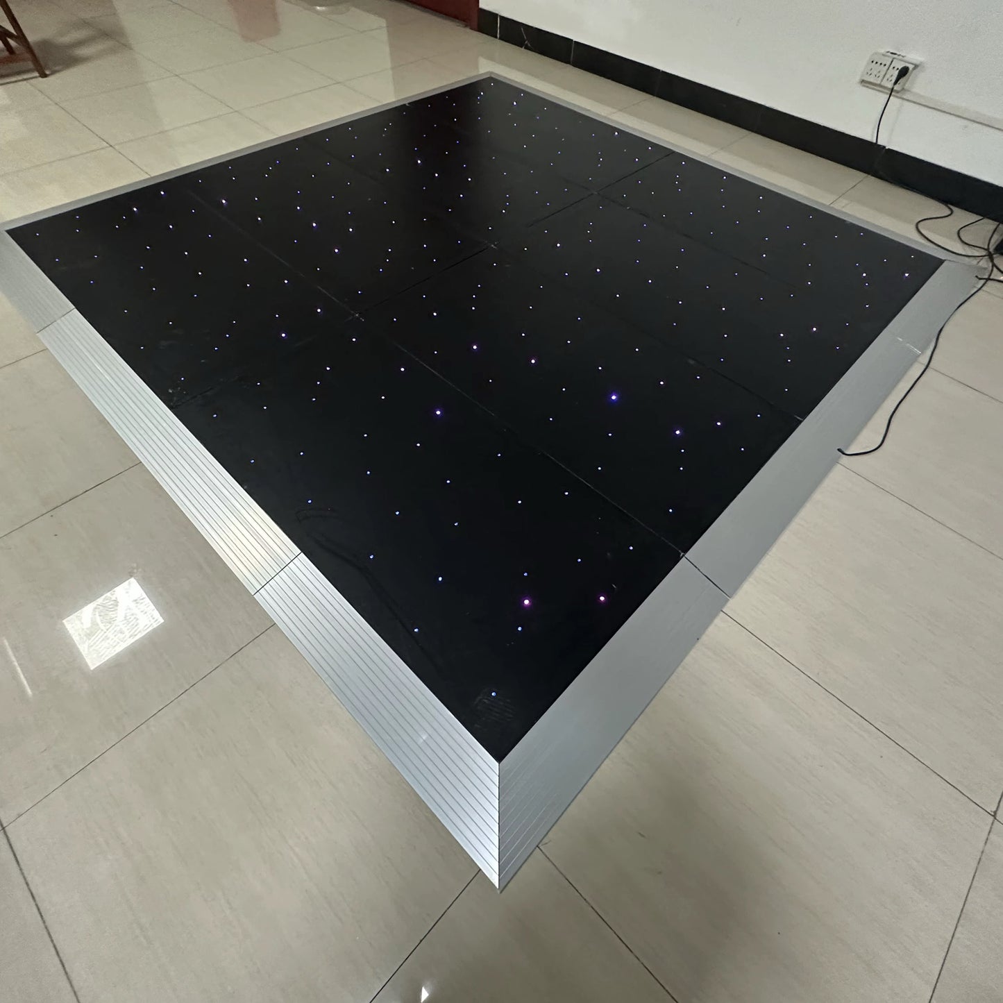 Black Starlit LED Dance Floor