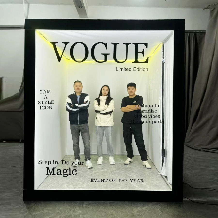 Vogue Magazine Photobooth Standard Enclosure