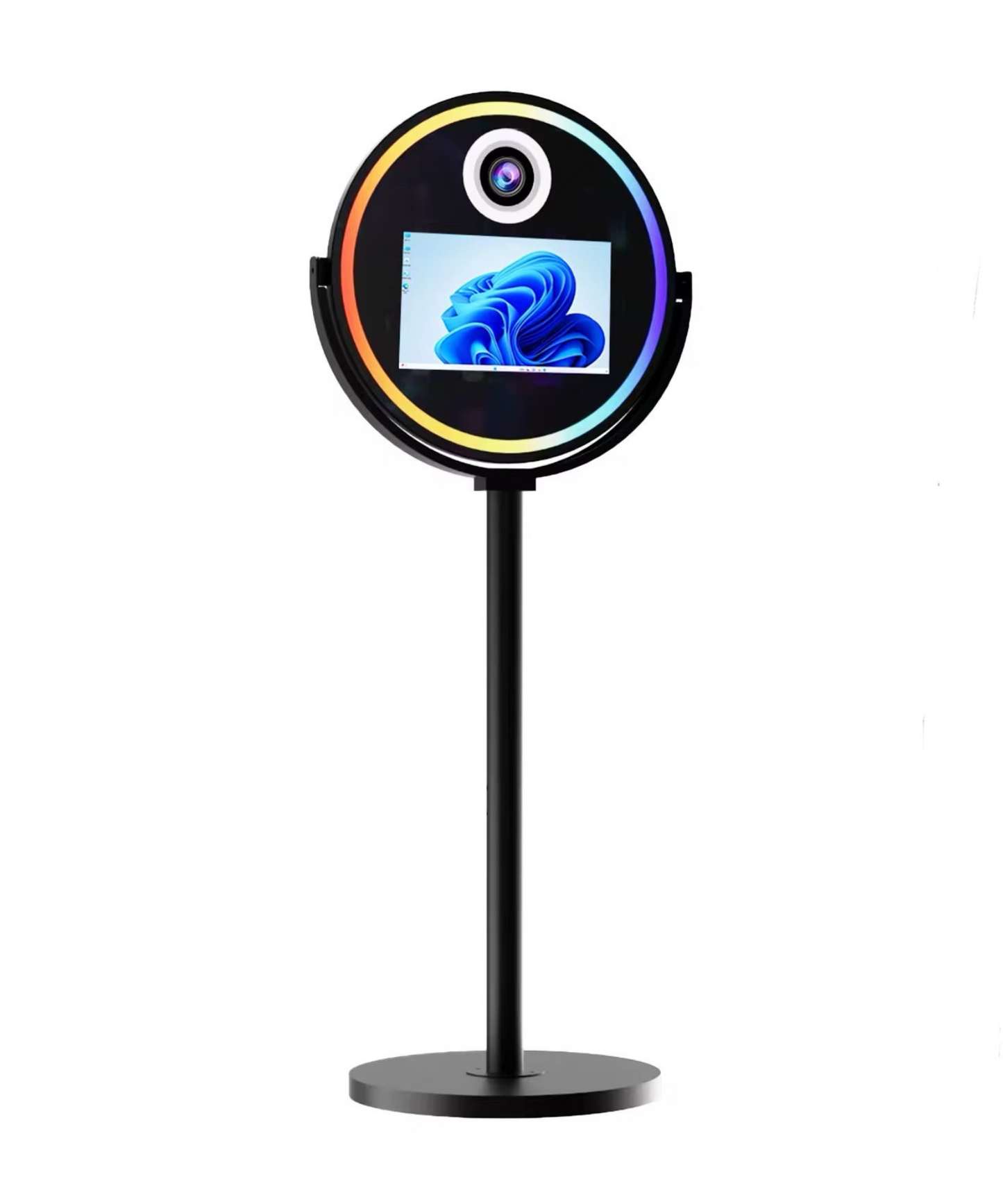 Round Magic Mirror DSLR Selfie Pod Photobooth