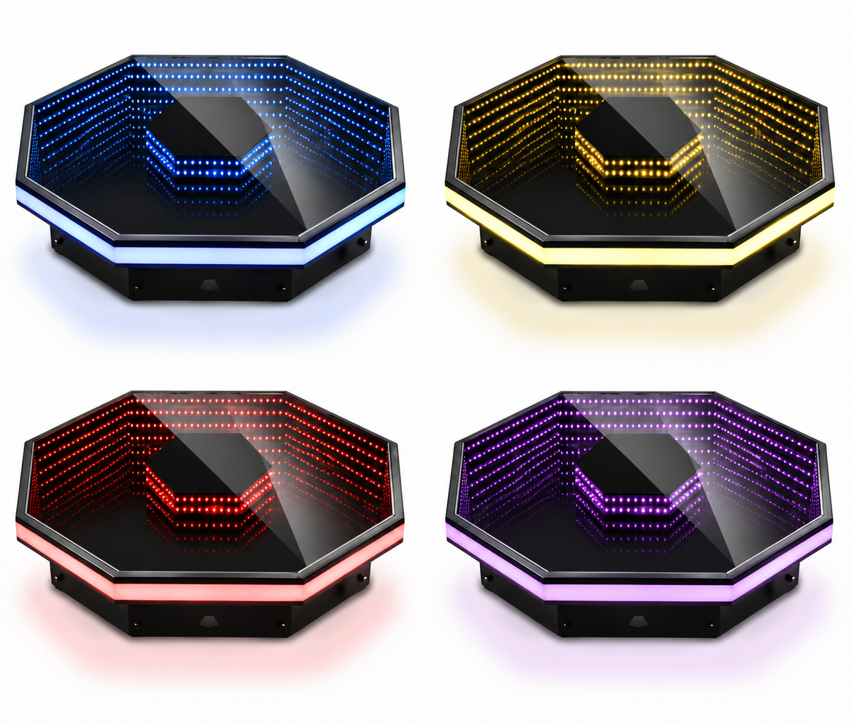 Infinity Library Hexgon Hexagon Infinity Glass 360 Photobooth | Unique Design – CC5 Visuals
