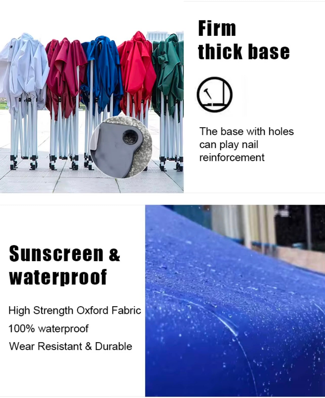 Gazebo Tent Waterproof Windproof