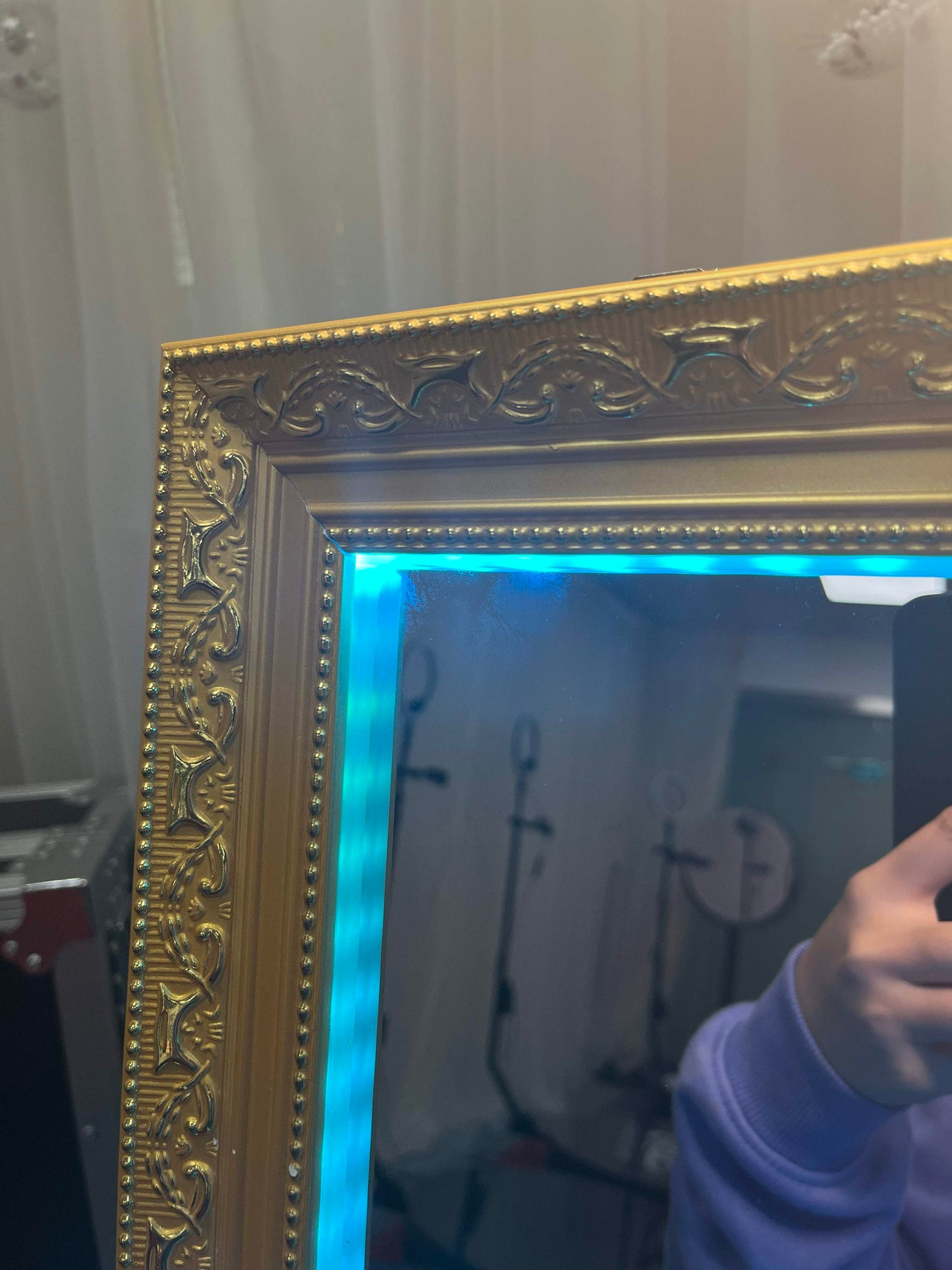 Magic Mirror Photobooth Vintage Framed