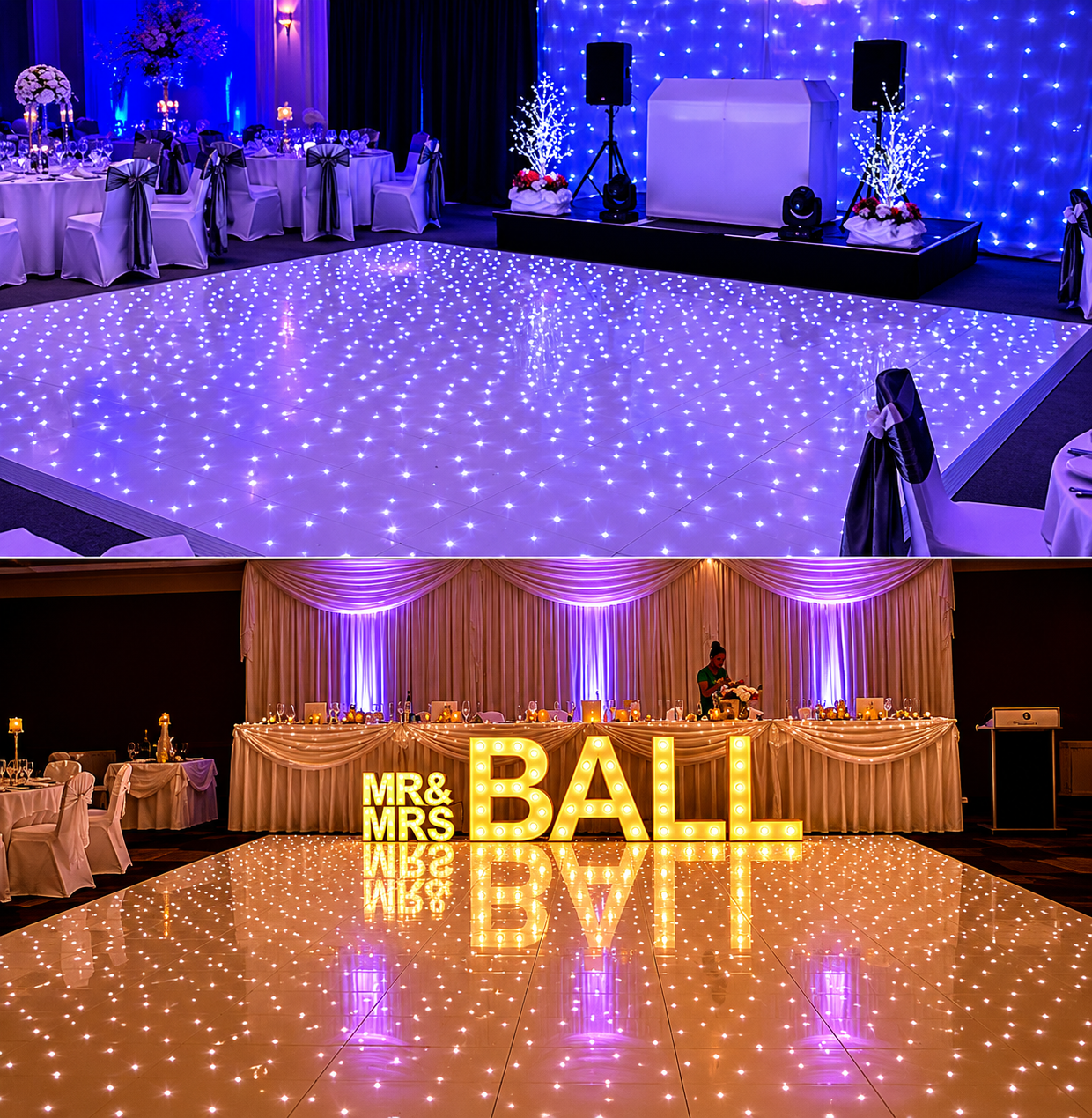 Starlit LED Dance Floor