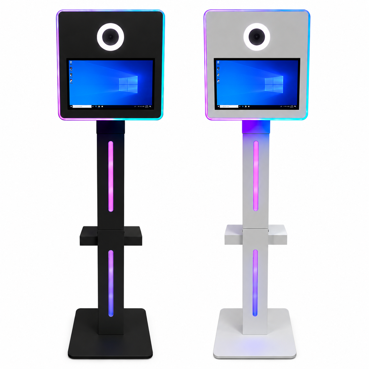 Metal LED DSLR Selfie Pod Photobooth Windows