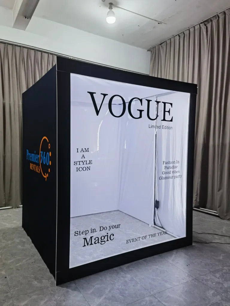 Vogue Magazine Photobooth Standard Enclosure