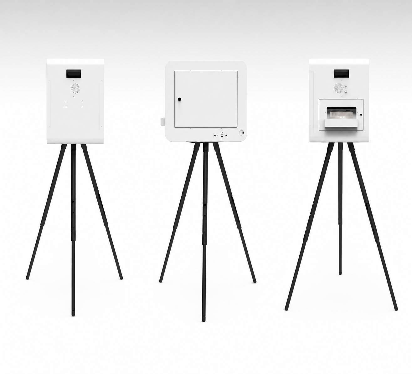 Tripod Windows DSLR Selfie Pod Photobooth With Internal Printer Slot