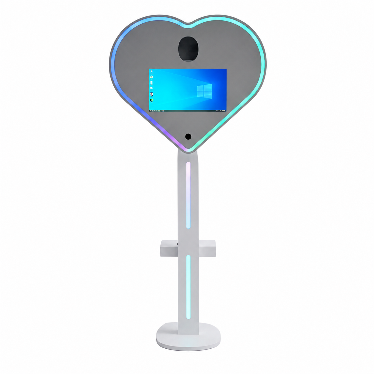 Heart Magic Mirror DSLR Selfie Pod Photobooth With Windows PC