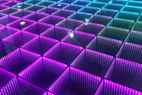 Infinity Glass LED Dance Floor