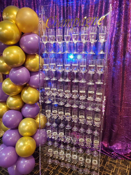 Champagne Prosecco Wall Acrylic