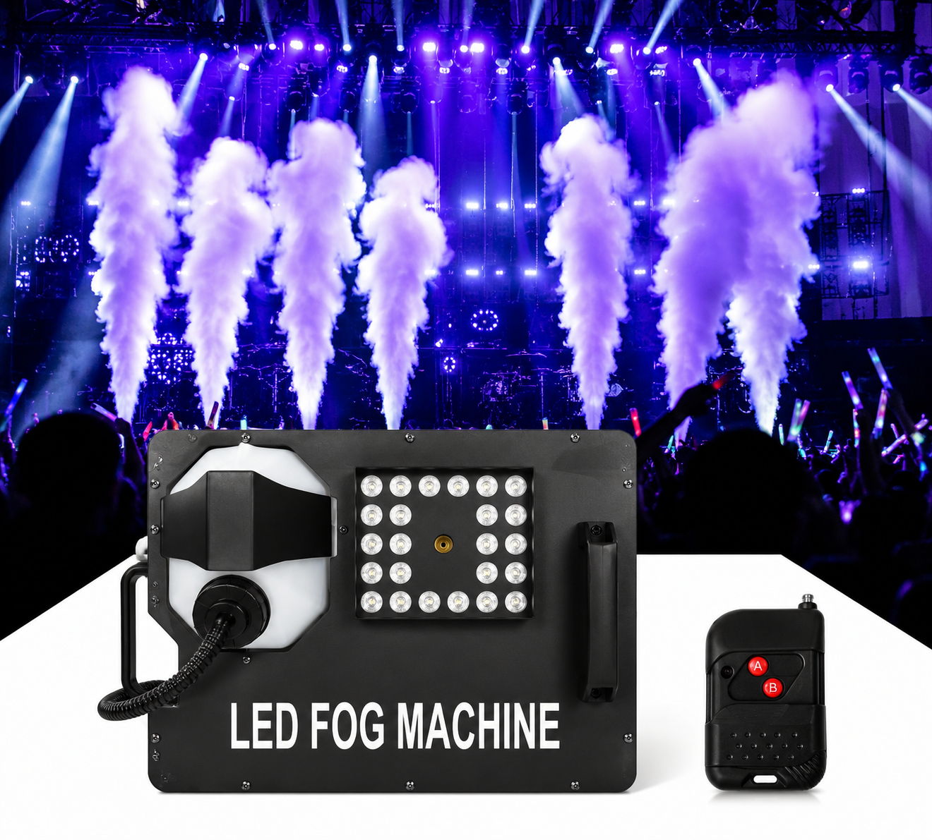 Vertical Fog Smoke Machine Water Solution