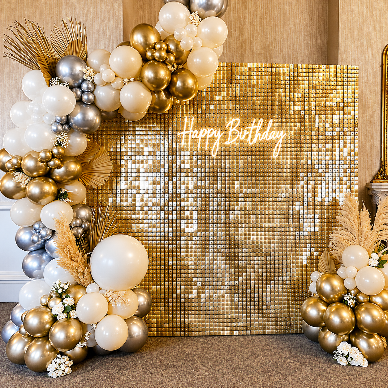 Shimmer Wall Backdrops & Frames