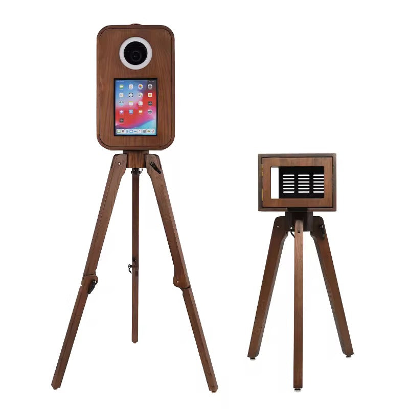 Wooden DSLR iPad Selfie Pod Photobooth