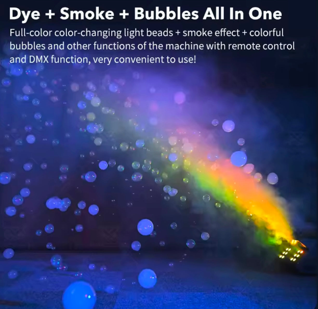 Bubble & Smoke Machine