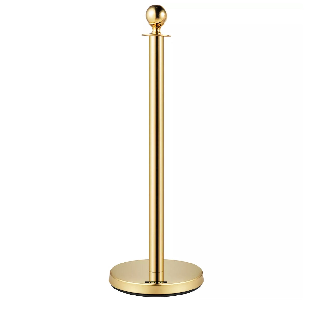 Gold Crowd Control Barriers Posts Stanchions