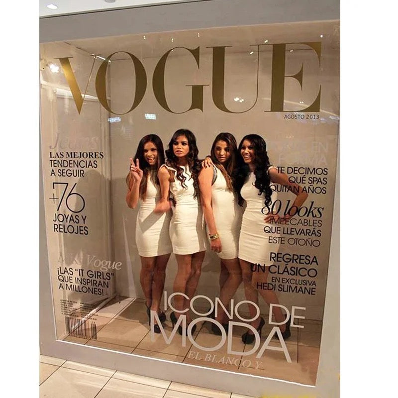 Vogue Magazine Photobooth PVC Enclosure