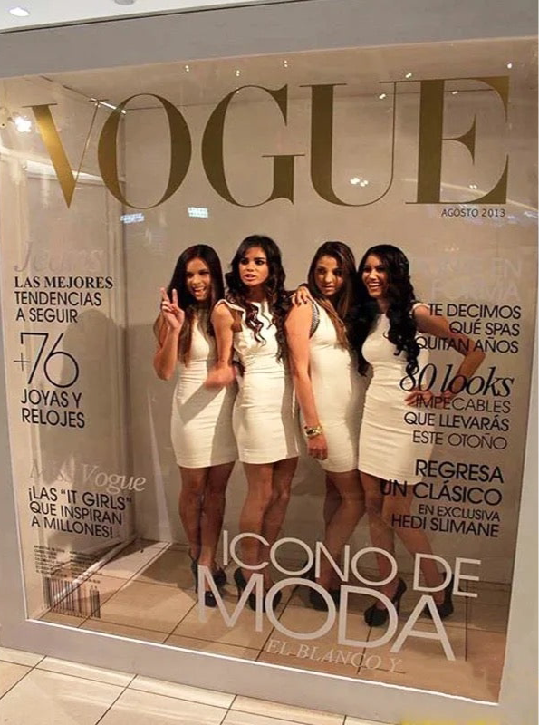 Vogue Magazine Photobooth MDF Enclosure