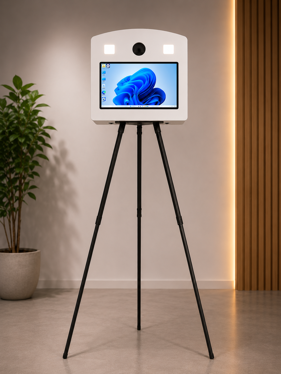 Tripod Windows DSLR Selfie Pod Photobooth With Internal Printer Slot