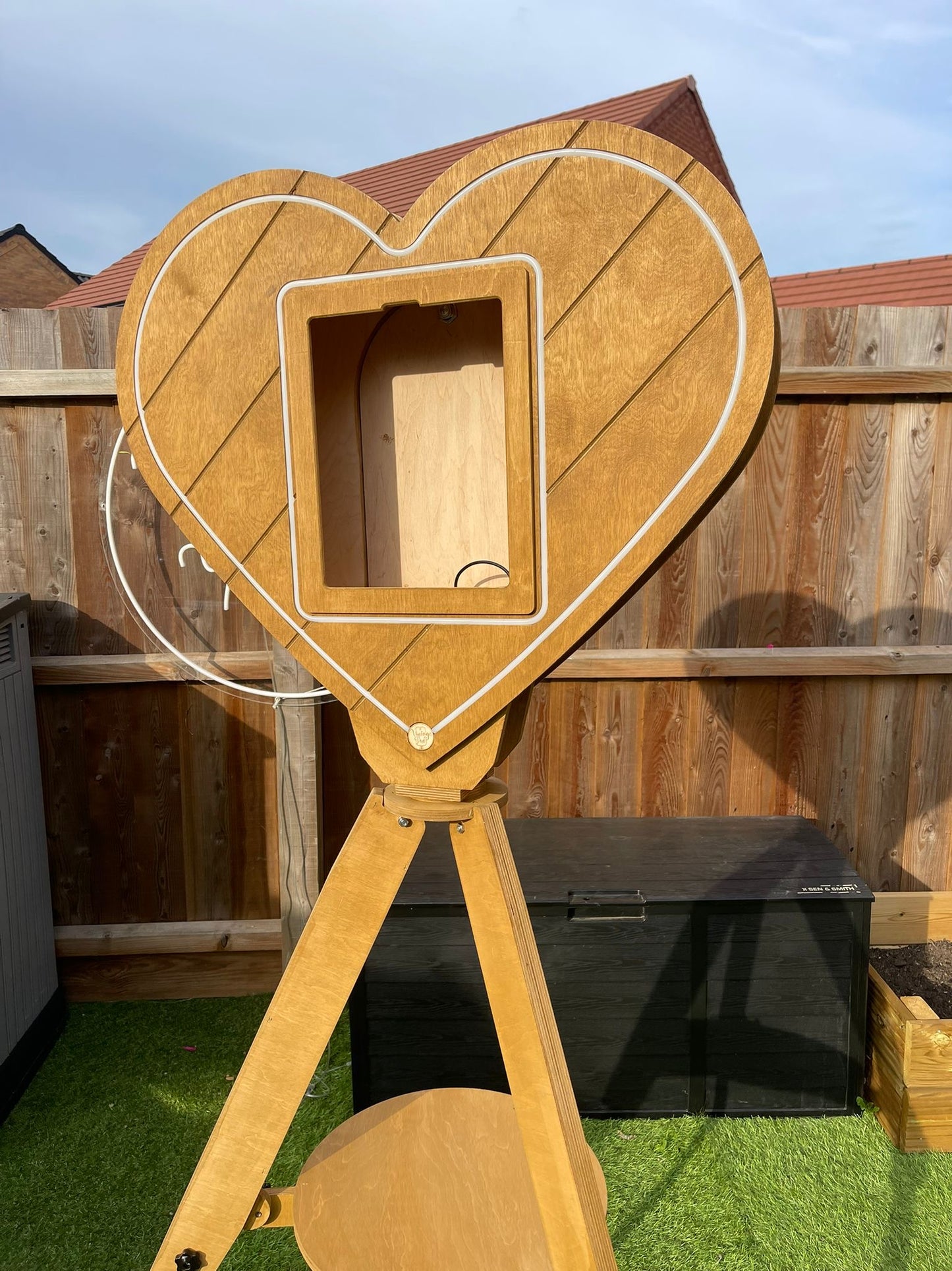 Vintage Heart IPad Selfie Pod Photobooth