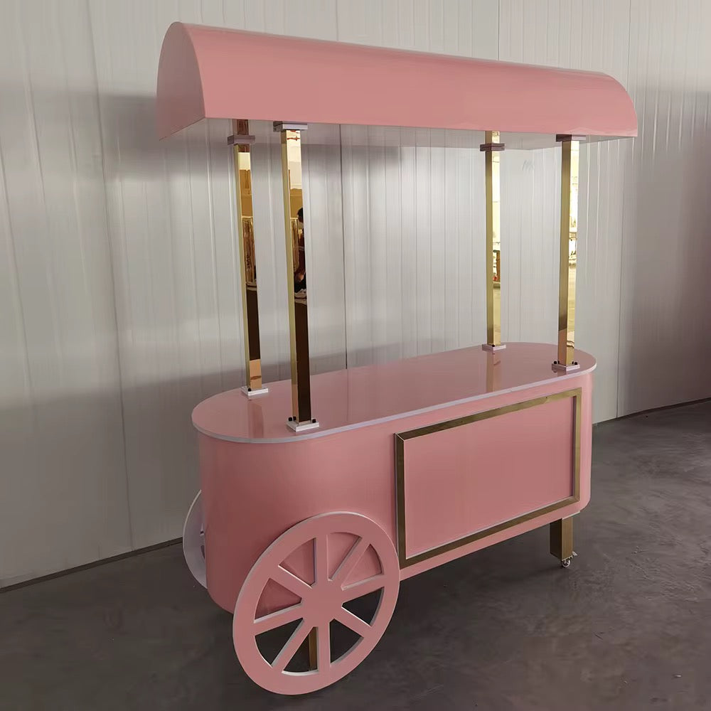 Pancake Dessert Cart With LED Lights