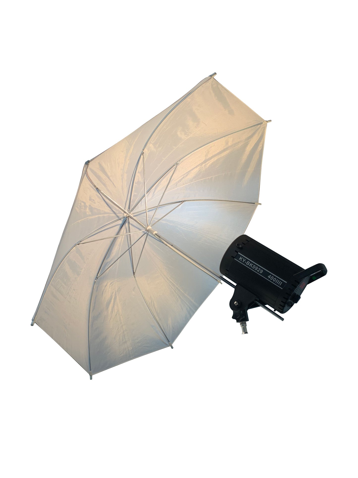 Flash & Still Light With Umbrella For Selfie Pod Magic Mirror Studio Use