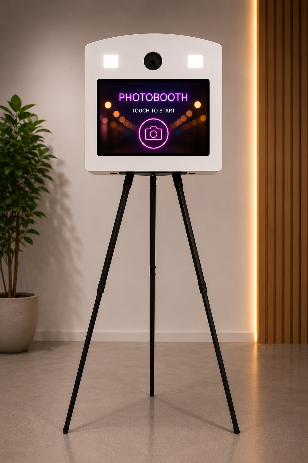 Tripod Windows DSLR Selfie Pod Photobooth With Internal Printer Slot