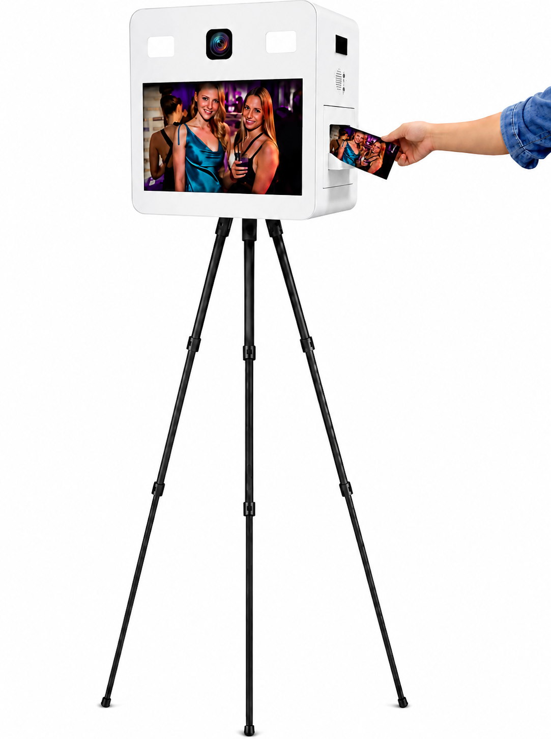 Tripod Windows DSLR Selfie Pod Photobooth With Internal Printer Slot