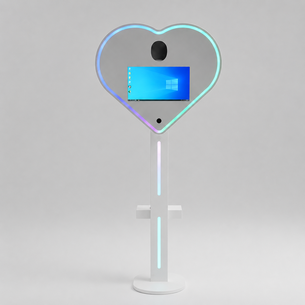 Heart Magic Mirror DSLR Selfie Pod Photobooth With Windows PC