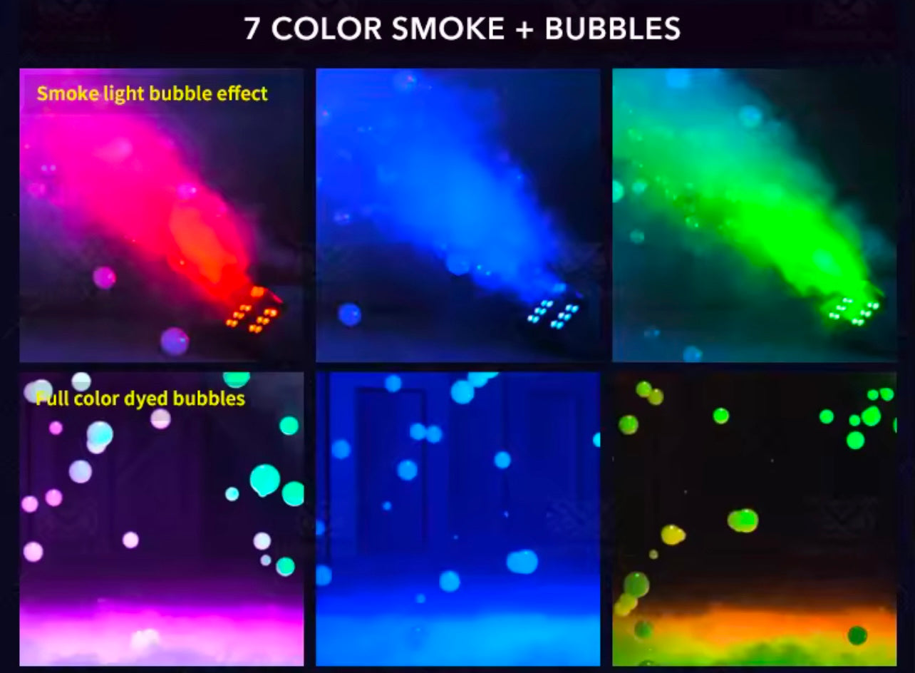 Bubble & Smoke Machine