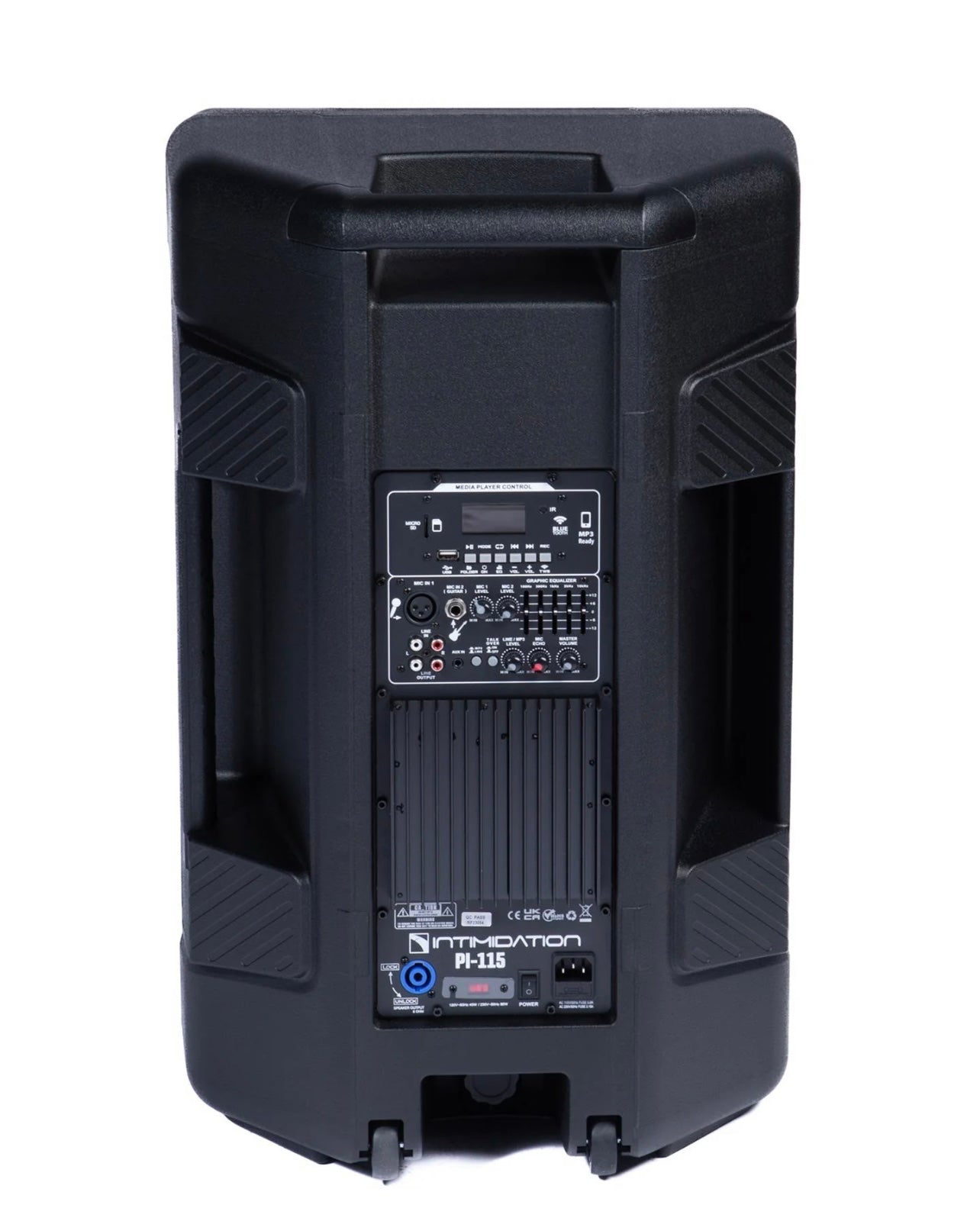 Intimidation PI-115 MK3 15" 800W Bluetooth Active PA Speaker