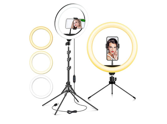 12” RGB LED Ring Light With Stand