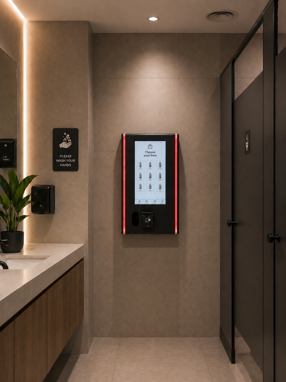 Mini Wall Mounted Vending Machine