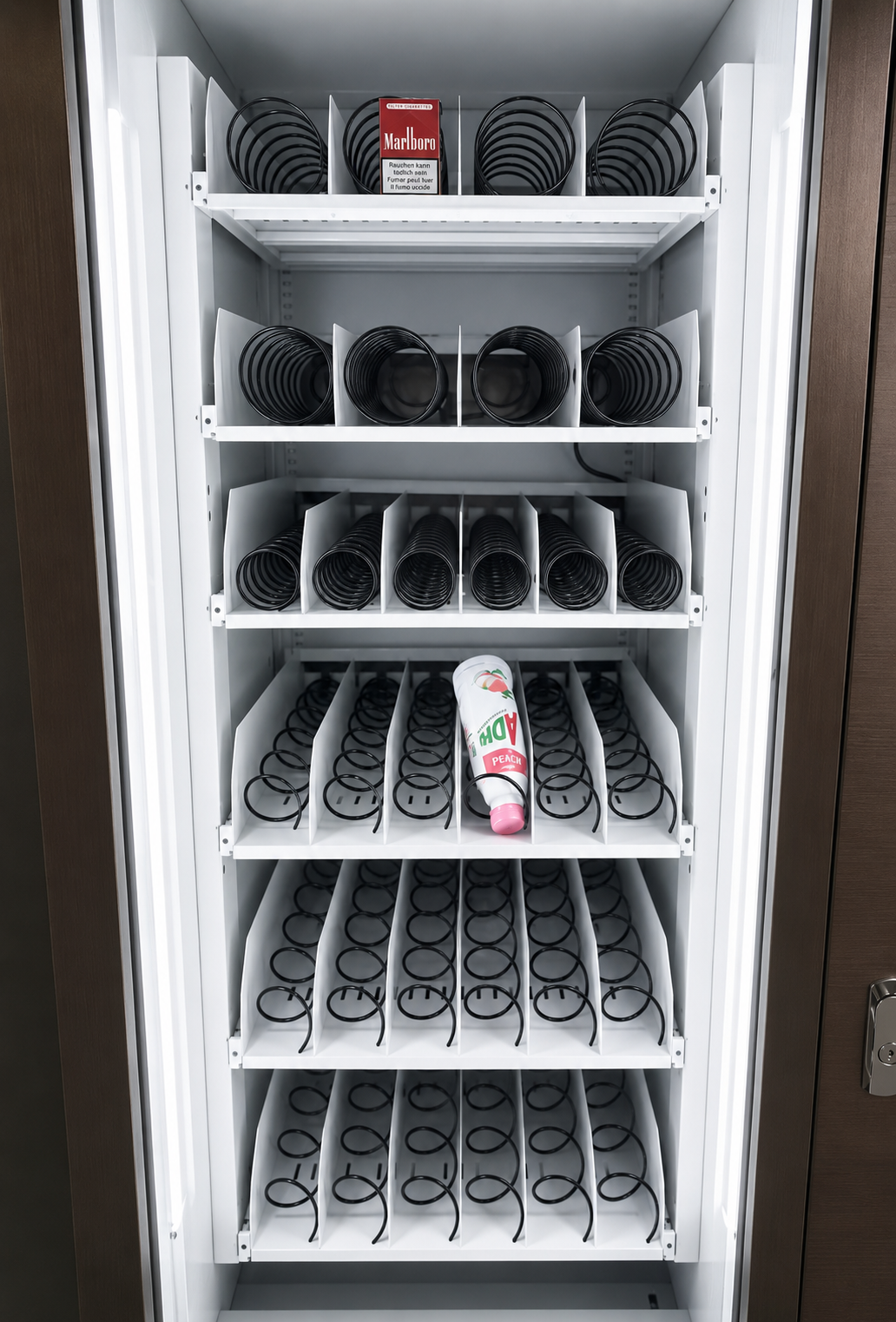 Standard Vending Machine Snacks Drinks