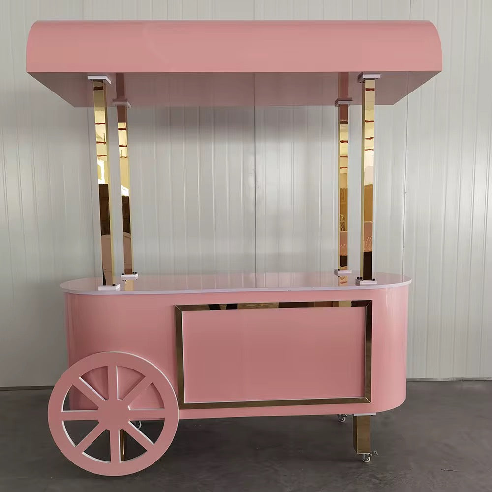 Pancake Dessert Cart With LED Lights