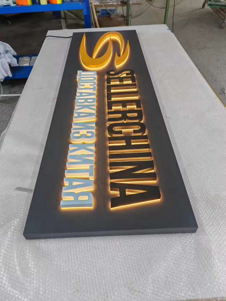 Large Storefront Signs LED Lights