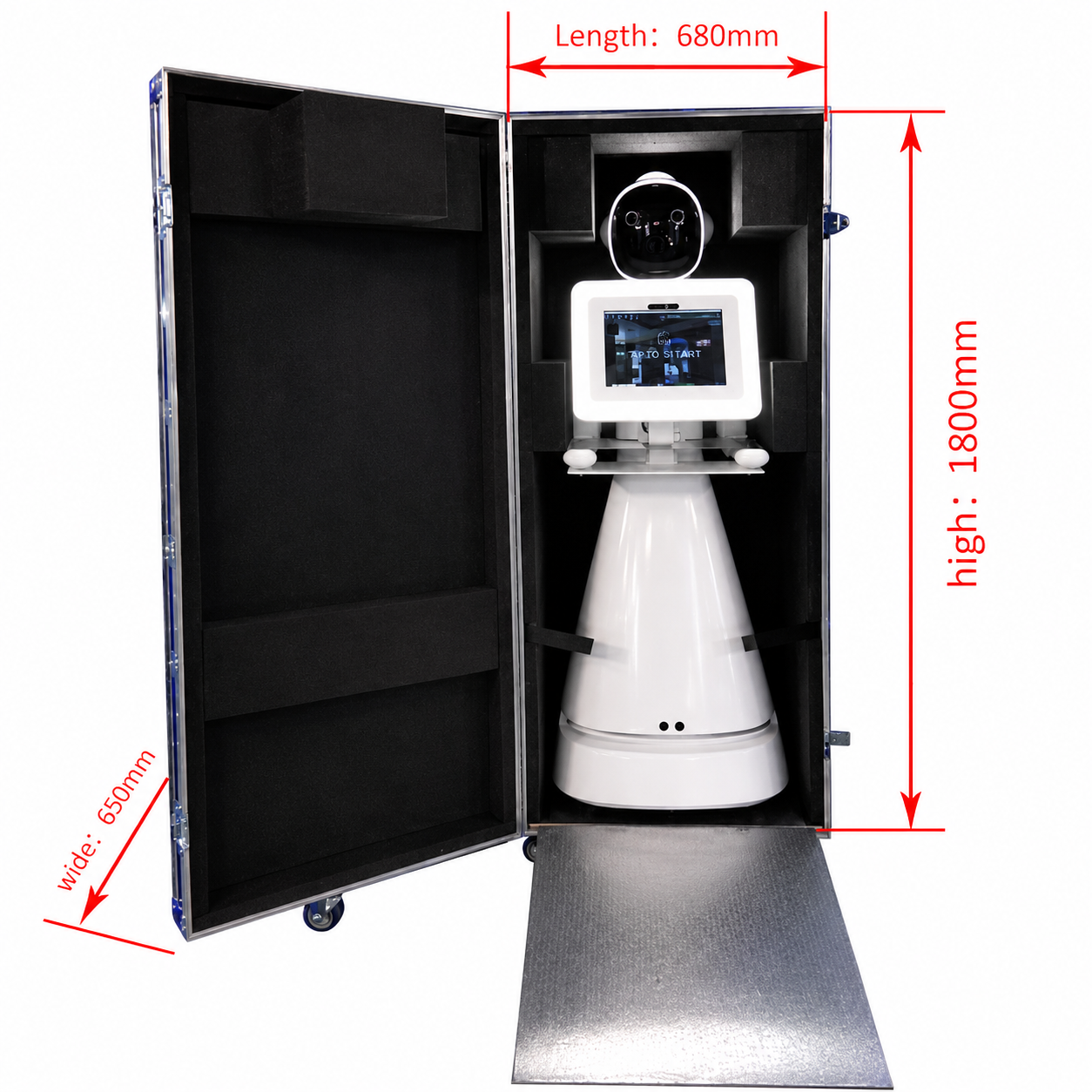 Magnificent Roaming Robot DSLR iPad Photobooth