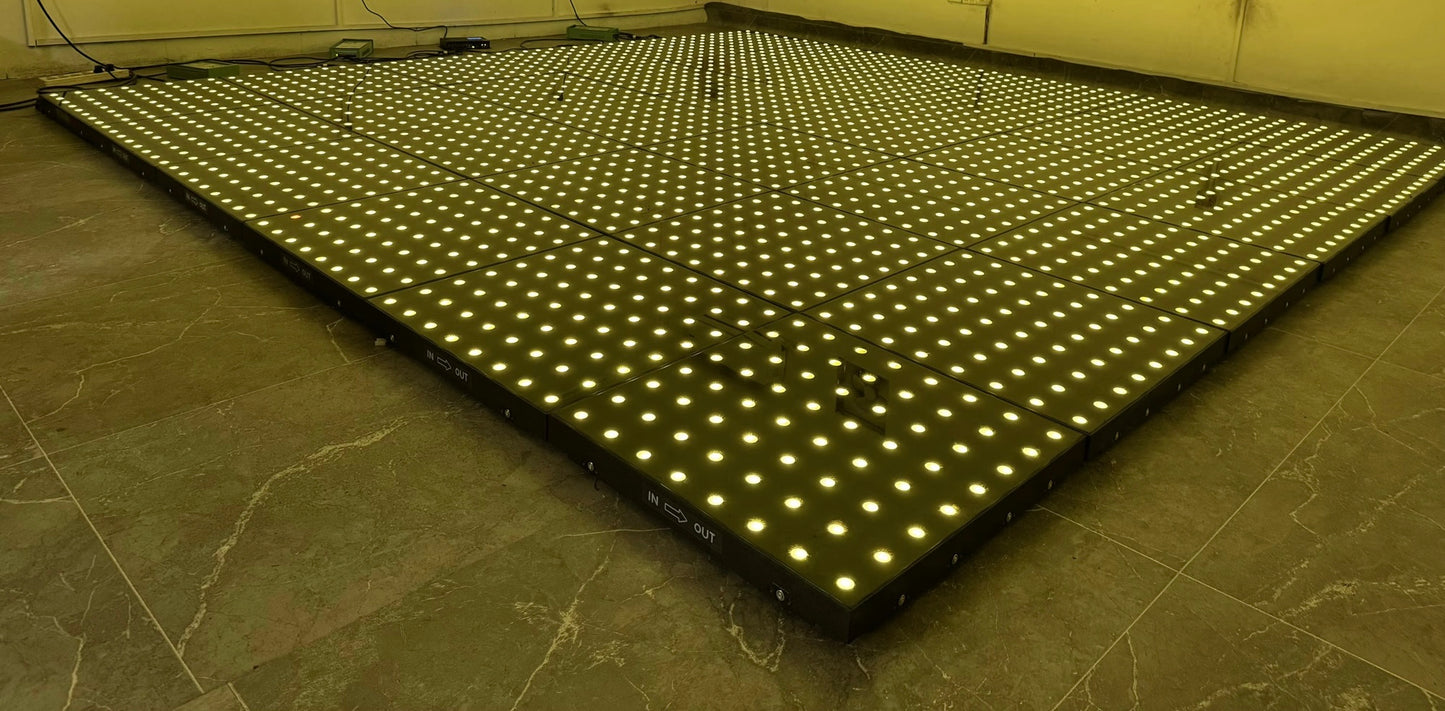 Digital LED Glass Dance Floor