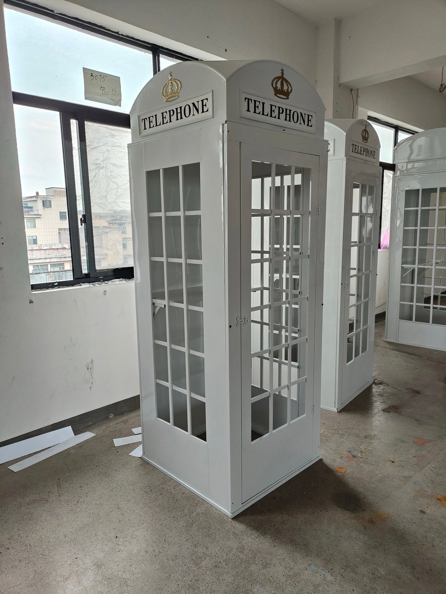 Vintage Telephone Box Audio Guestbook