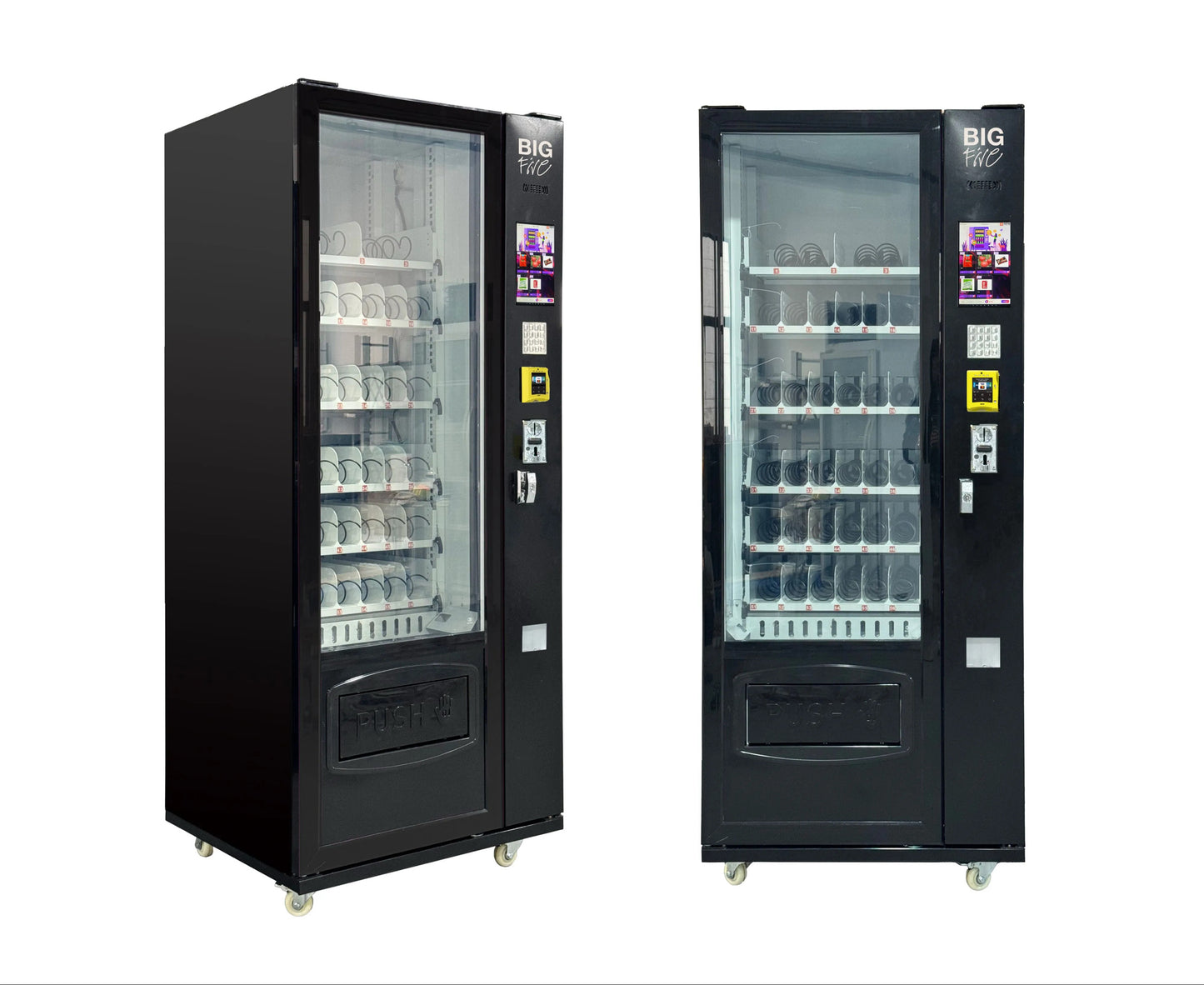 Standard Touchscreen Vending Machine Snacks Drinks