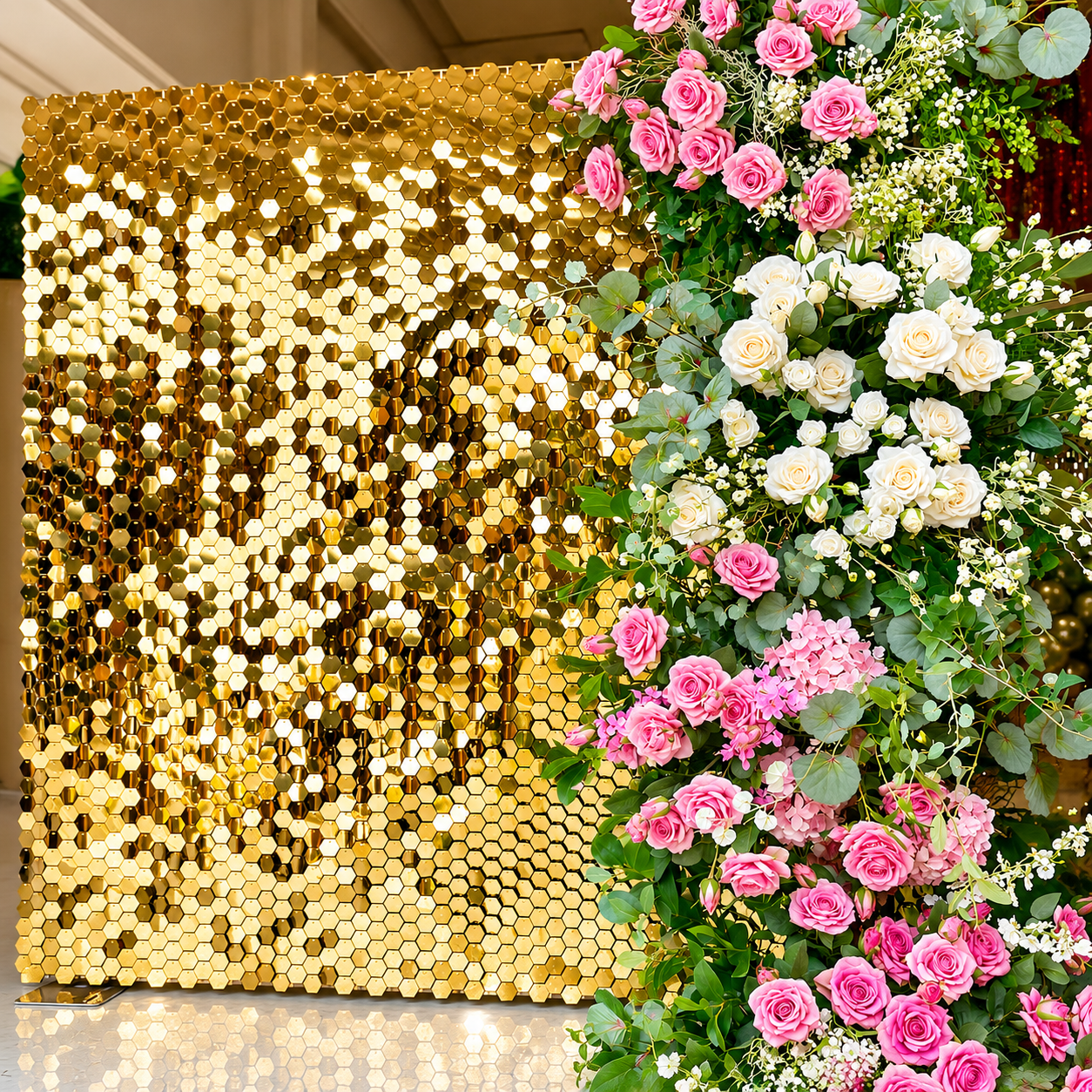 Shimmer Wall Backdrops & Frames
