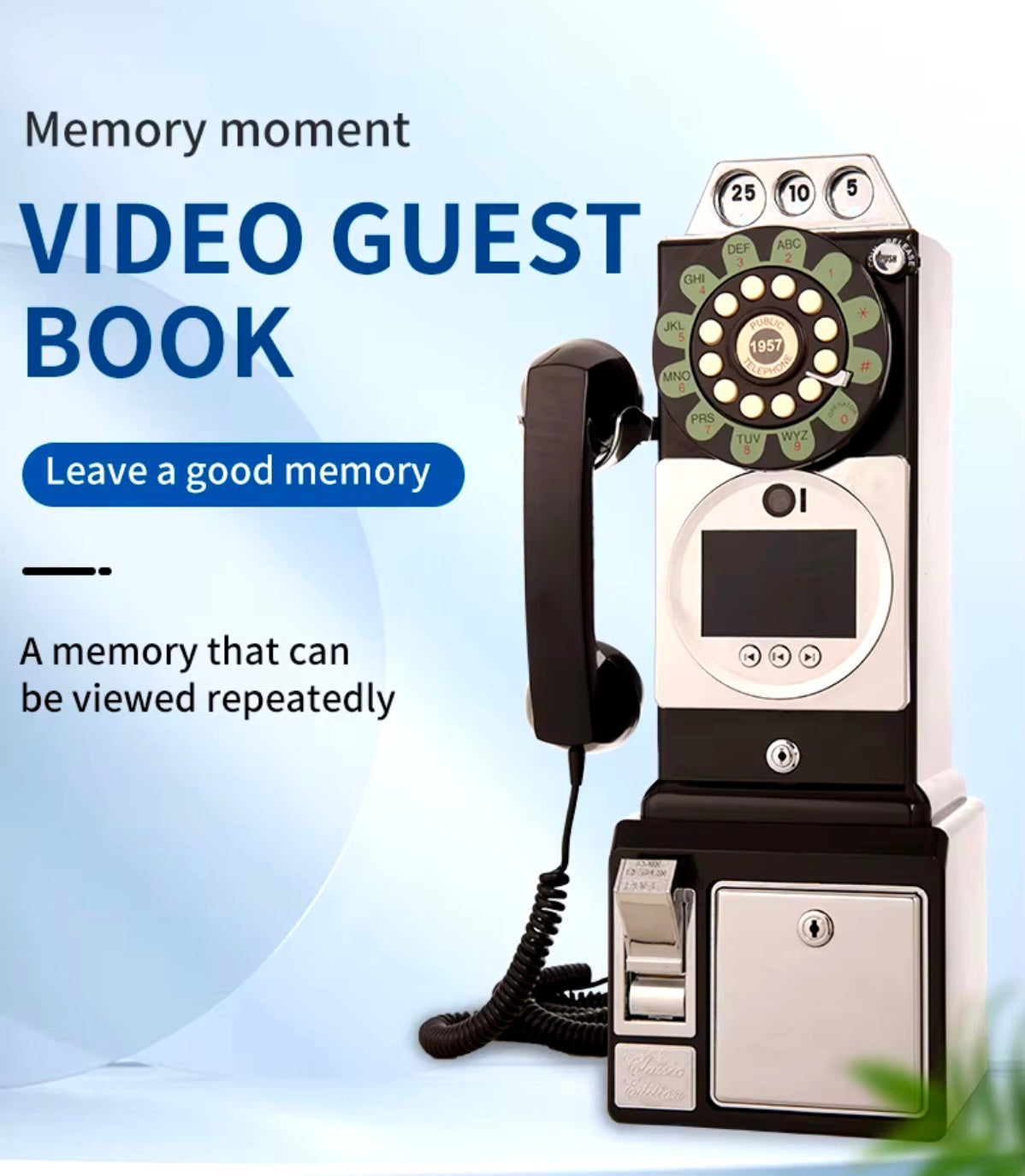 Audio Video Guestbook Telephone