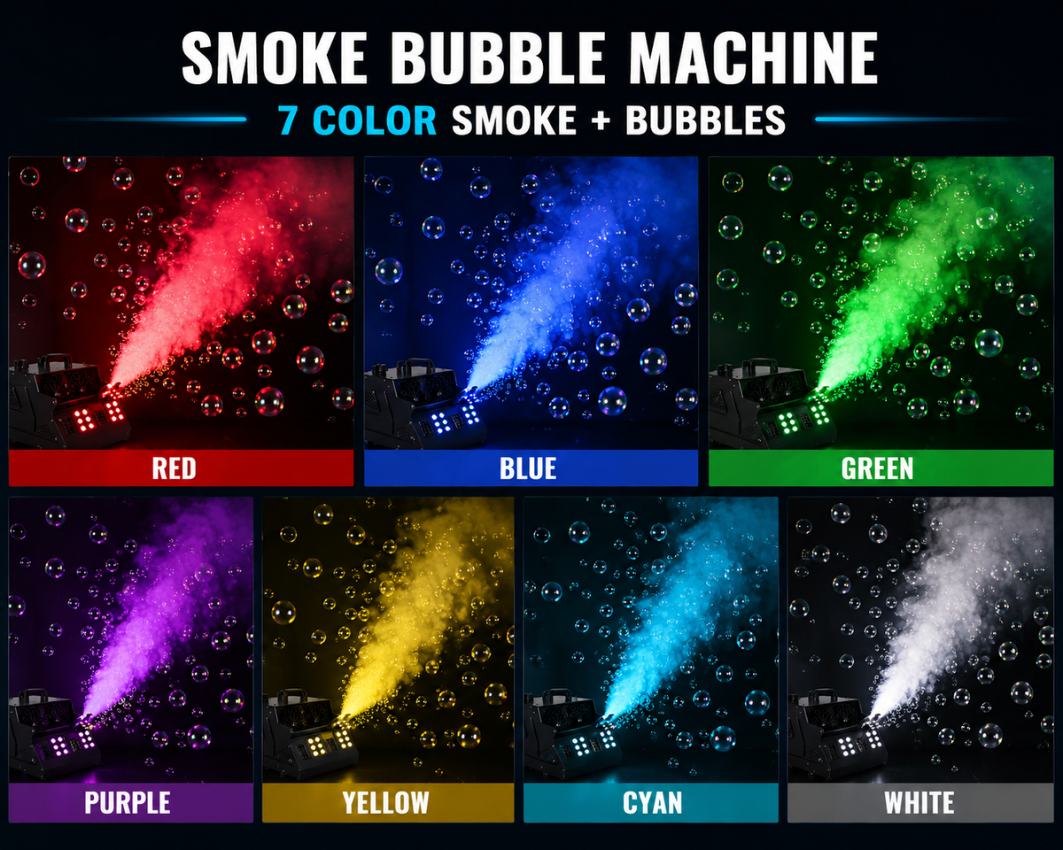 Bubble & Smoke Machine
