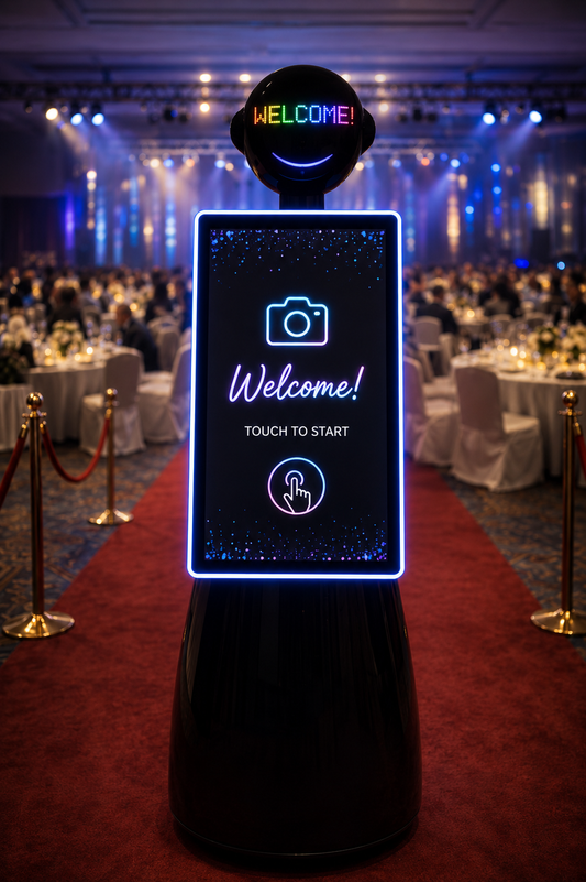 Colossal Roaming Robot Photobooth