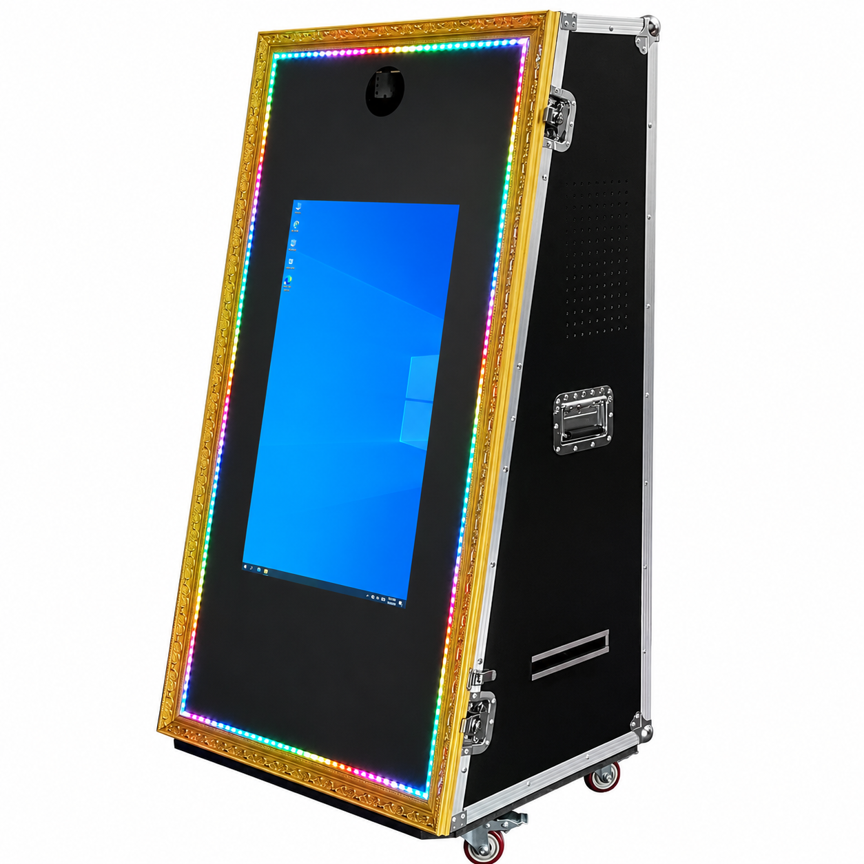 Magic Mirror Photobooth Vintage Framed Selfie Mirror