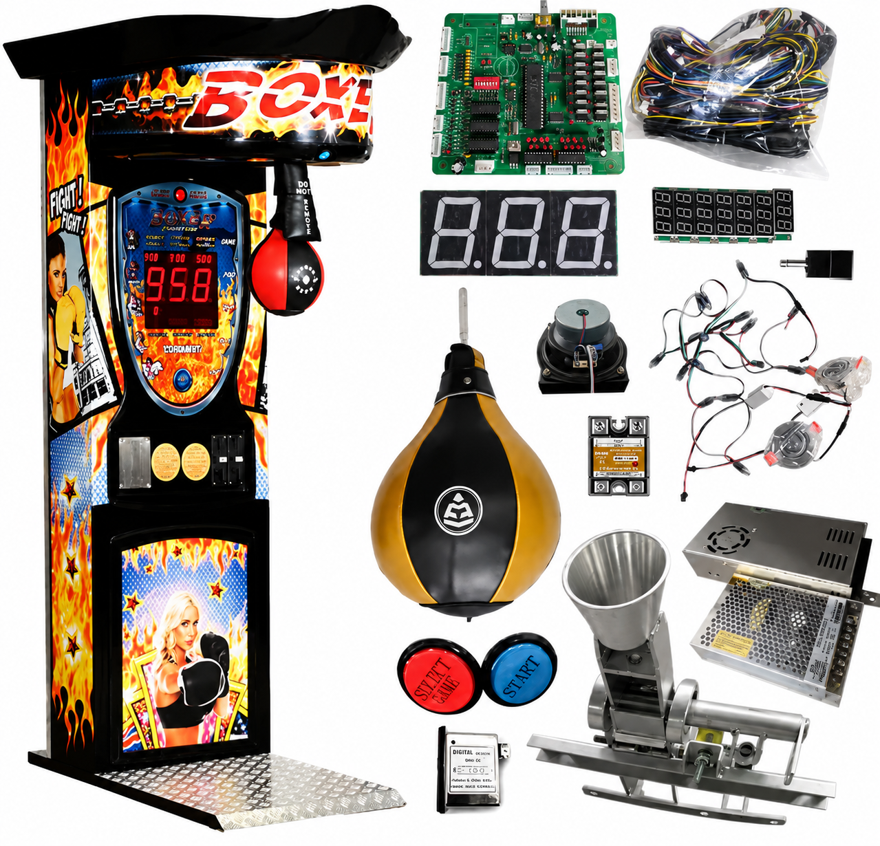 Boxing Punch Arcade Machine